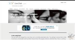 Desktop Screenshot of livechatscript.com